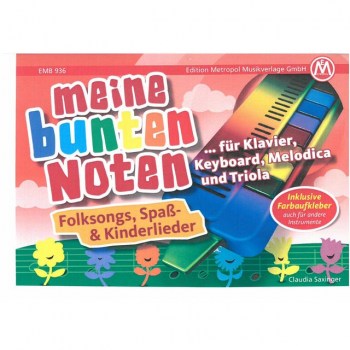 Edition Metropol Meine bunten Noten Folksongs, Melodica/Triola купить