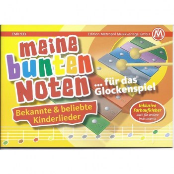 Edition Metropol Meine bunten Noten Kinderlieder, Glockenspiel купить