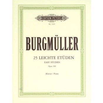 Edition Peters Burgmoller: Etoden, op. 100 Klavier купить