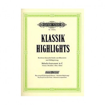 Edition Peters Klassik-Highlights 1 Blockflote/Oboe, Buch/CD купить