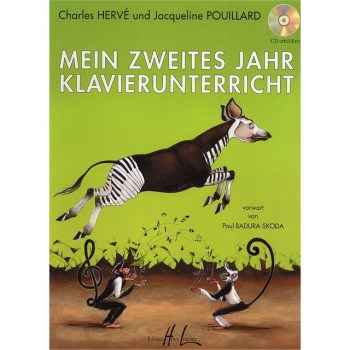 Editions Lemoine Mein 2. Jahr Klavierunterricht Hervo/Pouillard, Buch купить