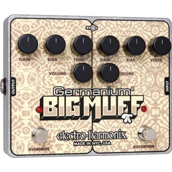 Electro Harmonix Germanium 4 Big Muff Pi Distor tion/Overdrive Pedal купить