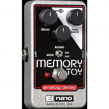 Electro Harmonix Memory Toy Analogue Delay Guit ar Effects Pedal купить