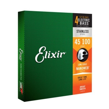 Elixir 14652 Bass Strings 45-100 купить