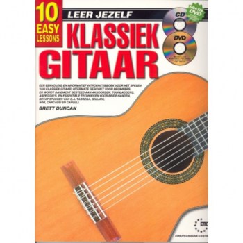 EMC Leer Jezelf Klassiek Gitaar Met CD en gratis DVD купить