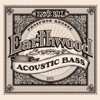 Ernie Ball A-Bass Strings,4er,45-95 Earthwood Phosphor Bronze купить
