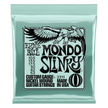 Ernie Ball EB2211 Mondo Slinky Guitar Strings 10.5-52 купить