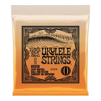 Ernie Ball EB2329 Nylon Ukulele Strings (Clear) купить