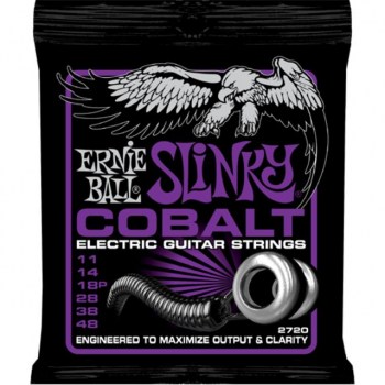 Ernie Ball E-Guitar Strings 11-48 Cobalt Power EB2720 купить