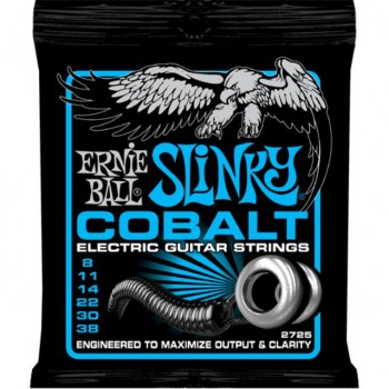 Ernie Ball E-Guitar Strings 08-38 Cobalt Extra EB2725 купить