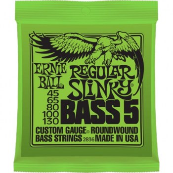 Ernie Ball Bass Strings 45-130 Regular Roundwound Long Scale купить