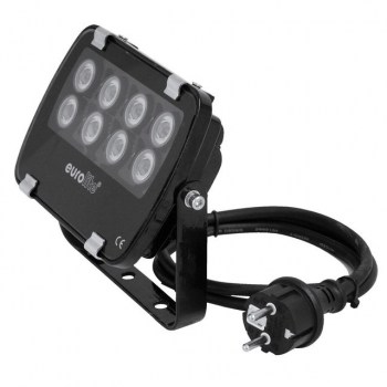 Eurolite LED IP FL-8 3000K 30° IP 56, 8x1W Garden Light купить