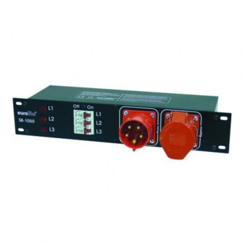 Eurolite SB-1050 CEE-Power Distributor 32 A, 19" купить