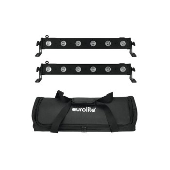 Eurolite Set 2x LED BAR-6 QCL RGBW + Soft Bag купить