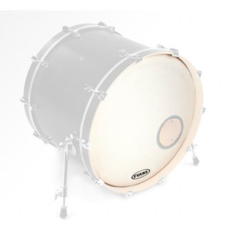 Evans EQ3 Coated White 24", BD24RGCW Bass Drum Reso купить