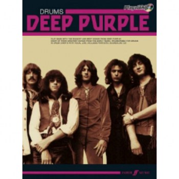 Faber Music Auth.Play Along - Deep Purple Drums, CD купить