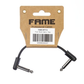 Fame BFP/10 Patch Cable Flat 100mm (Black) купить