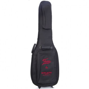 Fame E-Bass "Deluxe" Gigbag Black with Red Logo купить