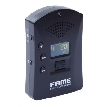 Fame FM-01B Metronom Loud Sound 9V Batterie oder Netzteil купить