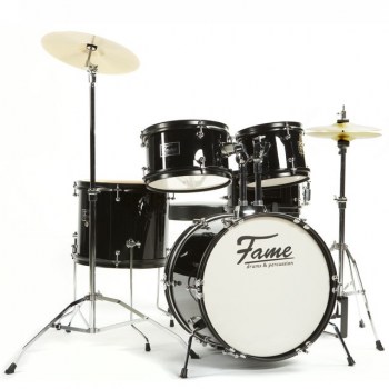 Fame Kiddyset 5 PC Junior Drumset "Elias", Black купить
