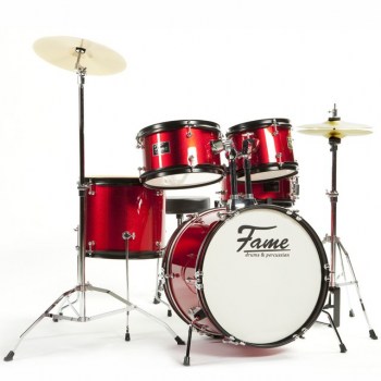 Fame Kiddyset 5 PC Junior Drumset "Elias", Red купить