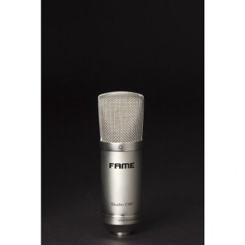 Купить Fame Studio CM1 Studio Condener Microphone цена 6212 ₽ и  Конденсаторные микрофоны с большой диафрагмой Fame с доставкой по России в  muStore