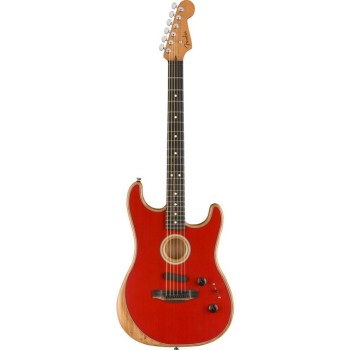 Fender AM Acoustasonic Stratocaster Dakota Red купить