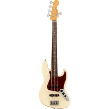 Fender American Professional II Jazz Bass V RW (Olympic White) купить