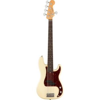Fender American Professional II Precision Bass V RW (Olympic White) купить