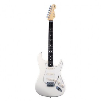 Fender Jeff Beck Stratocaster Electri c Guitar, Olympic White купить