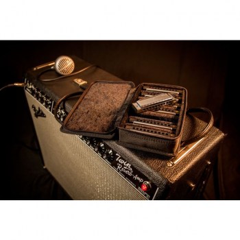 Fender Blues Deluxe Harmonica Pack of 7, incl.  Case купить
