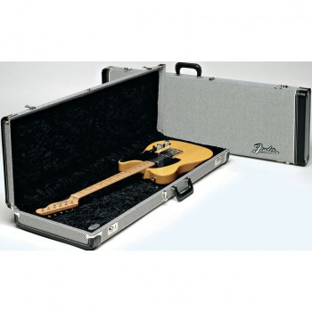 Fender Deluxe Hardshell Case Tweed Black Tweed, Strat/Tele купить