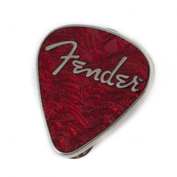Fender Guitar Pick Pin Red купить