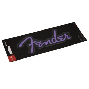 Fender Logo Sticker Purple Glitter купить