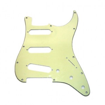 Fender Morn Style Pickguard Strat Mint Green 3-Ply 11-Hole купить