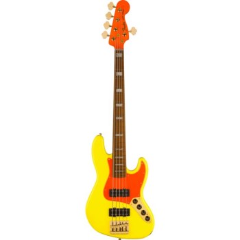 Fender MonoNeon Jazz Bass V MN Neon Yellow купить