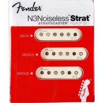 Fender Noiseless N3 Strat Set White Covers купить