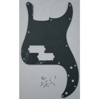 Fender Pickguard Standard P Bass Black 3-Ply купить
