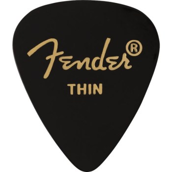 Fender Picks 351 Black thin купить