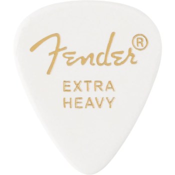 Fender Picks 351 White extra heavy купить