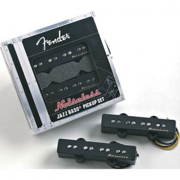 Fender Pickup Set Noiseless J-Bass Black Cover купить