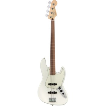 Fender Player Jazz Bass Fretless PF (Polar White) купить