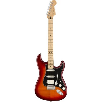 Fender Player Stratocaster HSS Plus Top MN Aged Cherry Burst купить