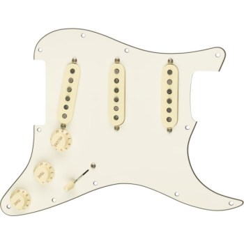 Fender Pre-Wired Strat Pickguard Custom '69 SSS (Parchment) купить
