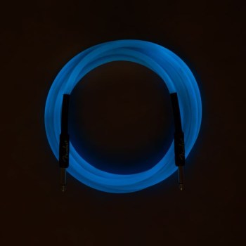 Fender Professional Glow in the Dark Cable 3 m Blue купить