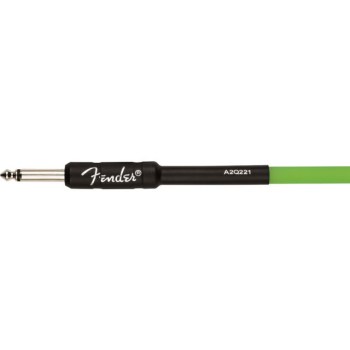 Fender Professional Glow in the Dark Cable 3 m Green купить