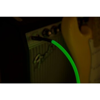 Fender Professional Glow in the Dark Cable 3 m Green купить