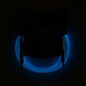 Fender Professional Glow in the Dark Cable 5,5 m Blue купить