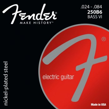 Fender Strings Bass VI 250B6 24-84 Nickel Pl., Roundwound купить