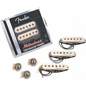 Fender Vintage Noiseless Strat Set Aged White Covers купить